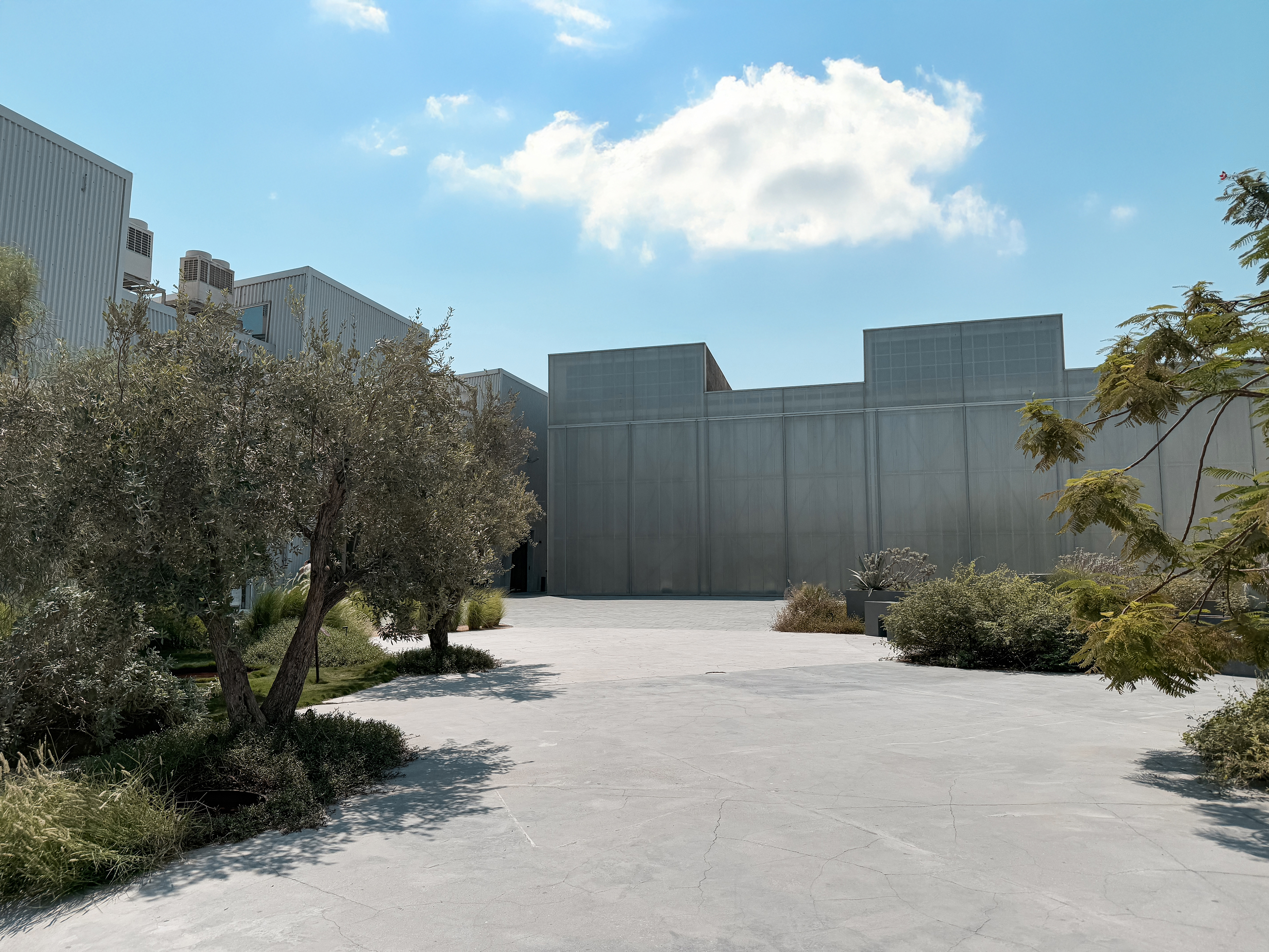 Alserkal Avenue cultural courtyard