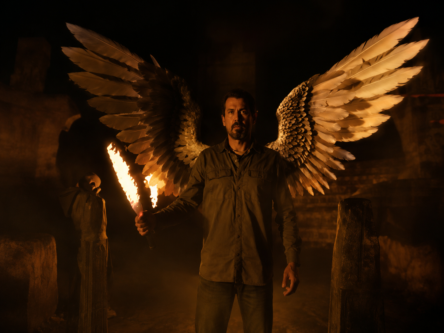 Angels Fallen VFX hero