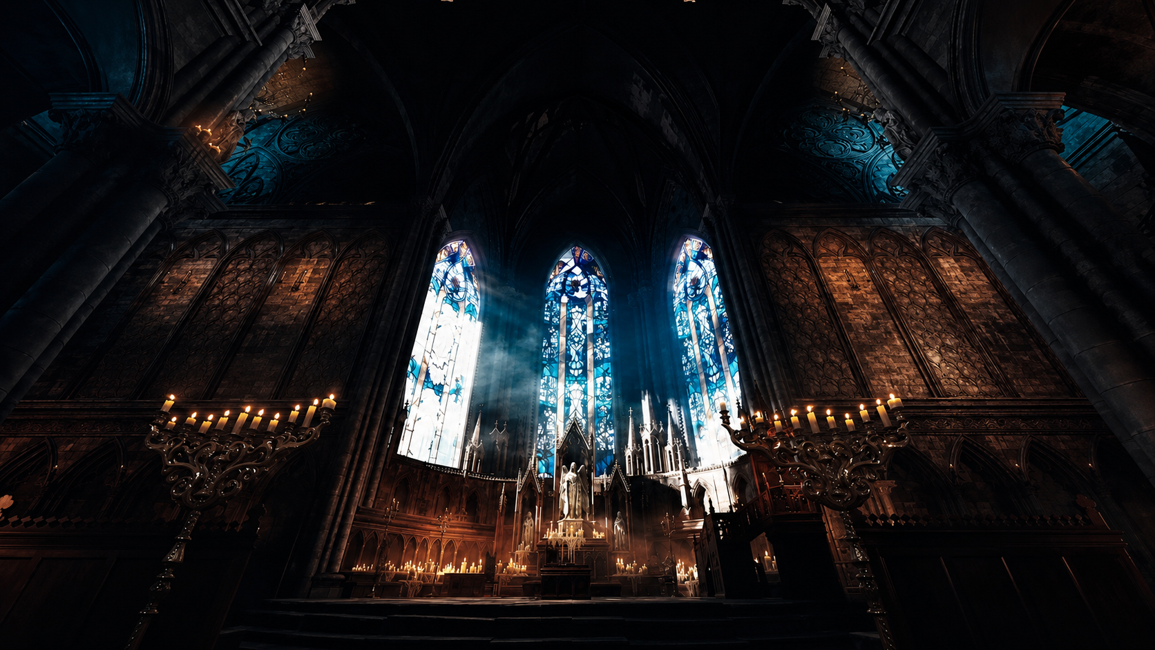 Cathedral VFX environment