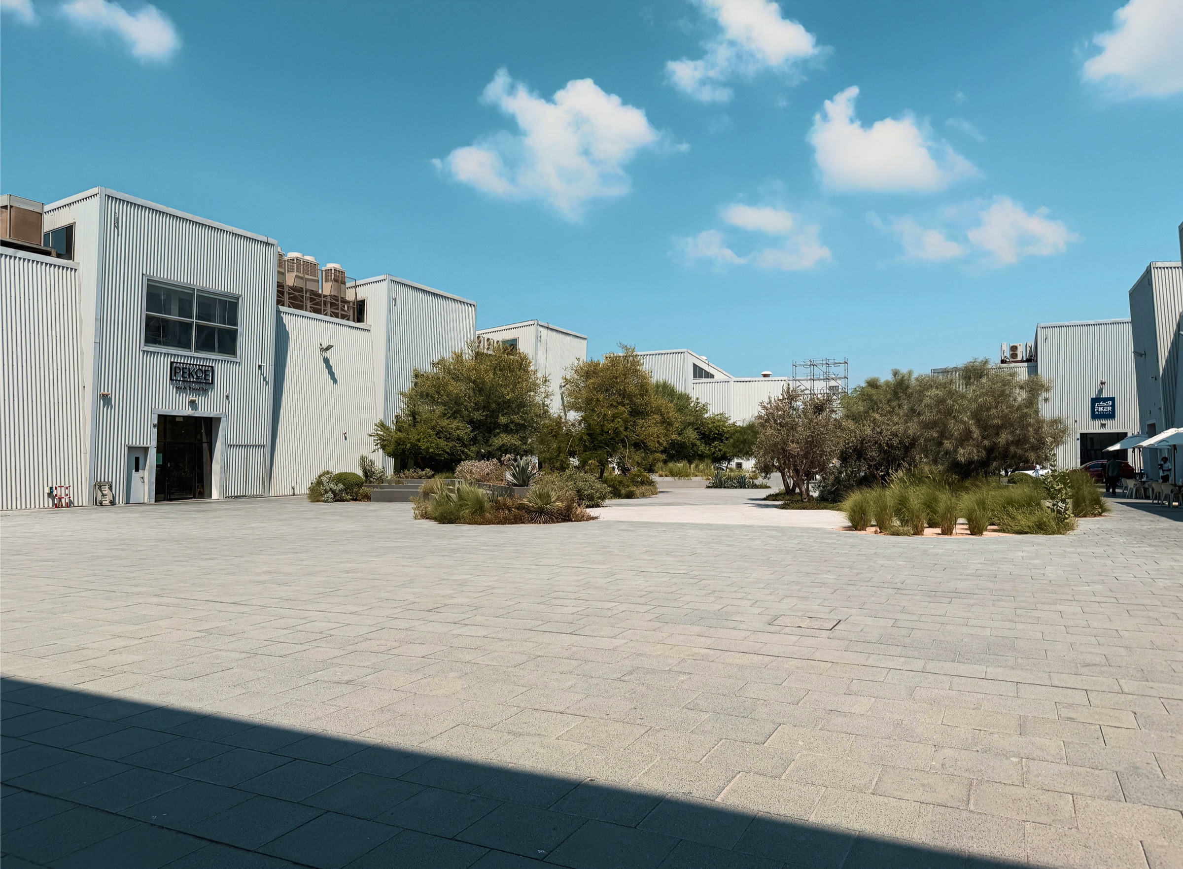 Industrial creative district at Alserkal Avenue Dubai