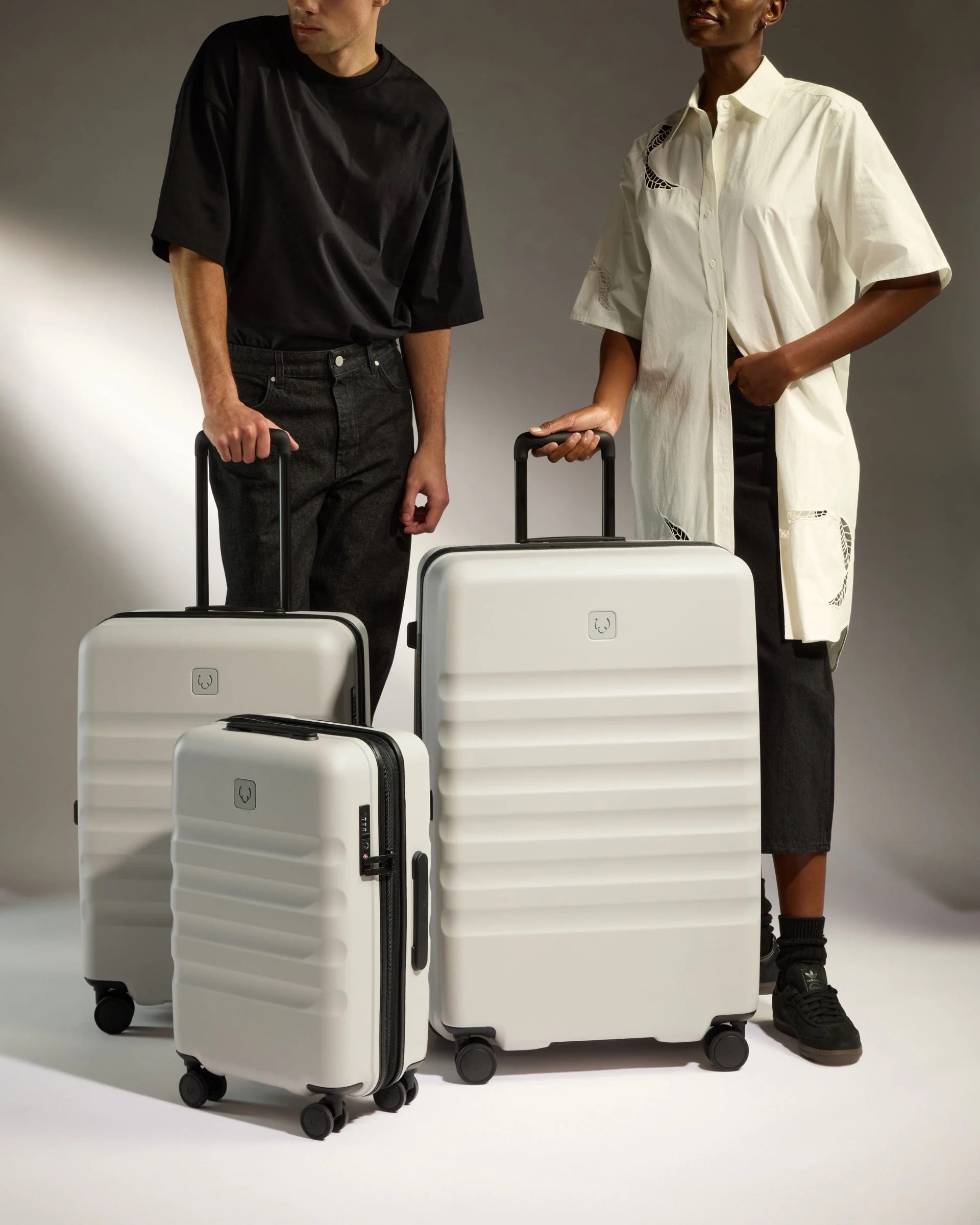 Antler luggage collection styled for travel