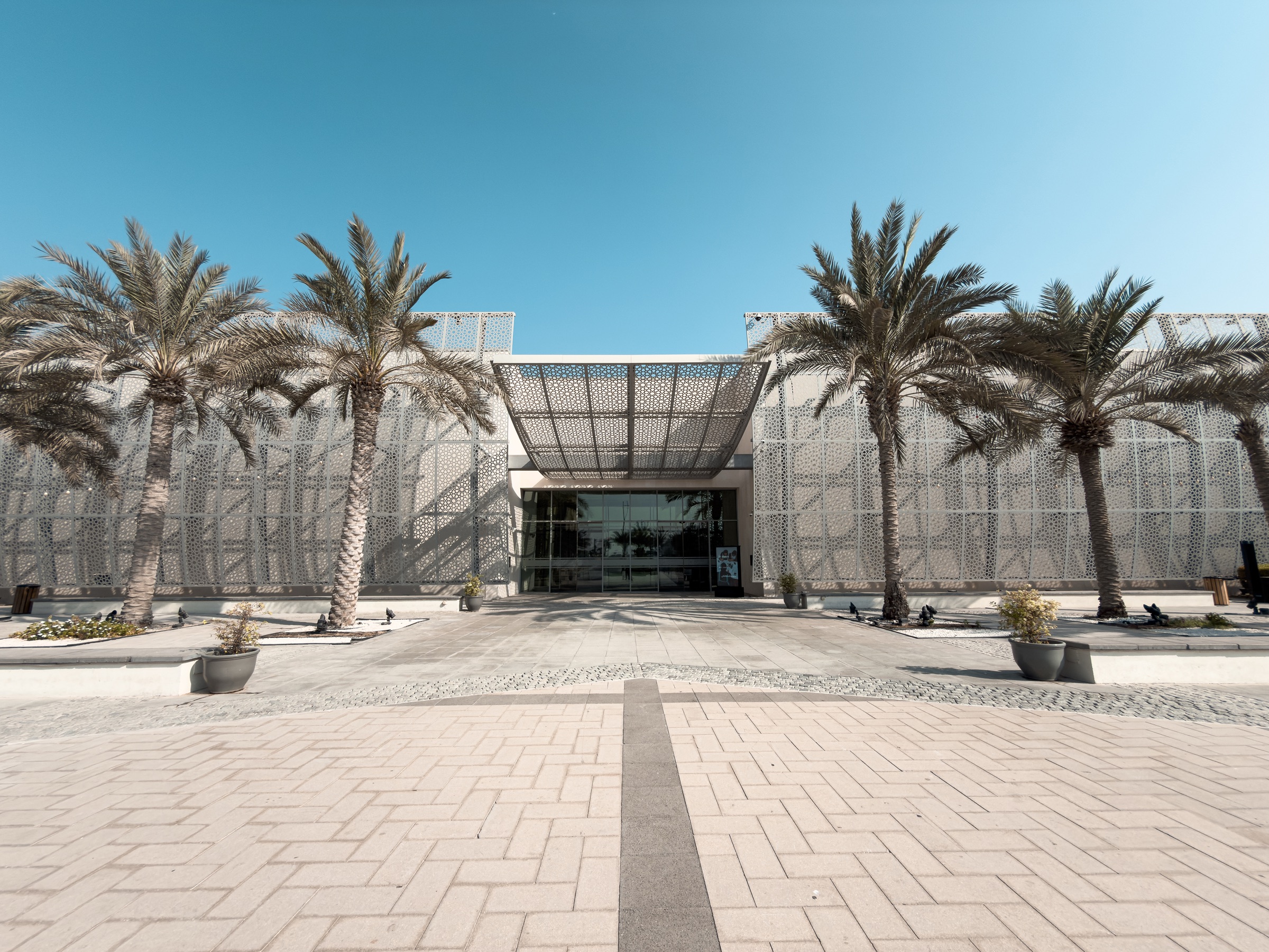 Manarat Al Saadiyat cultural venue entrance
