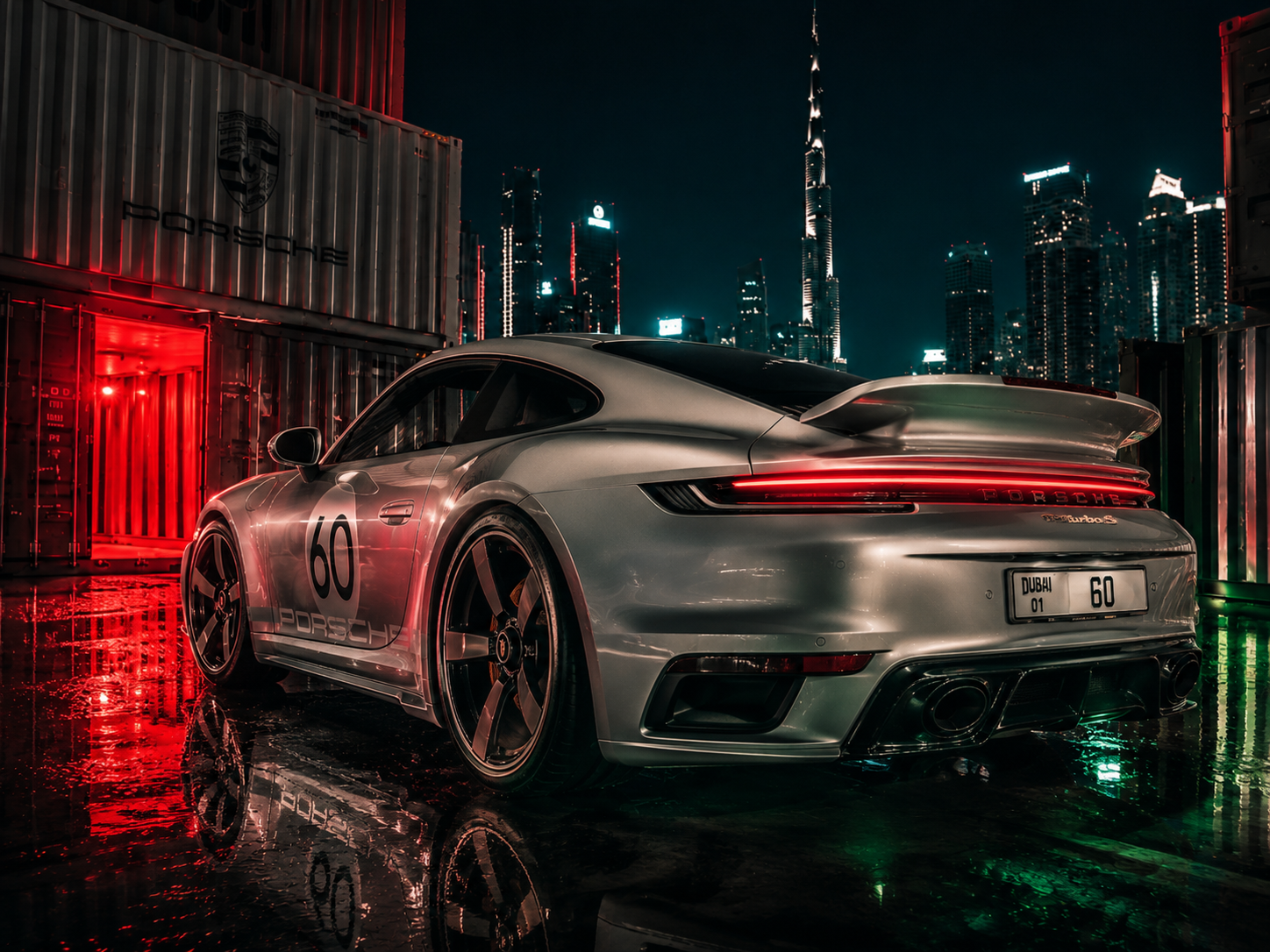 Porsche luxury automotive visual direction